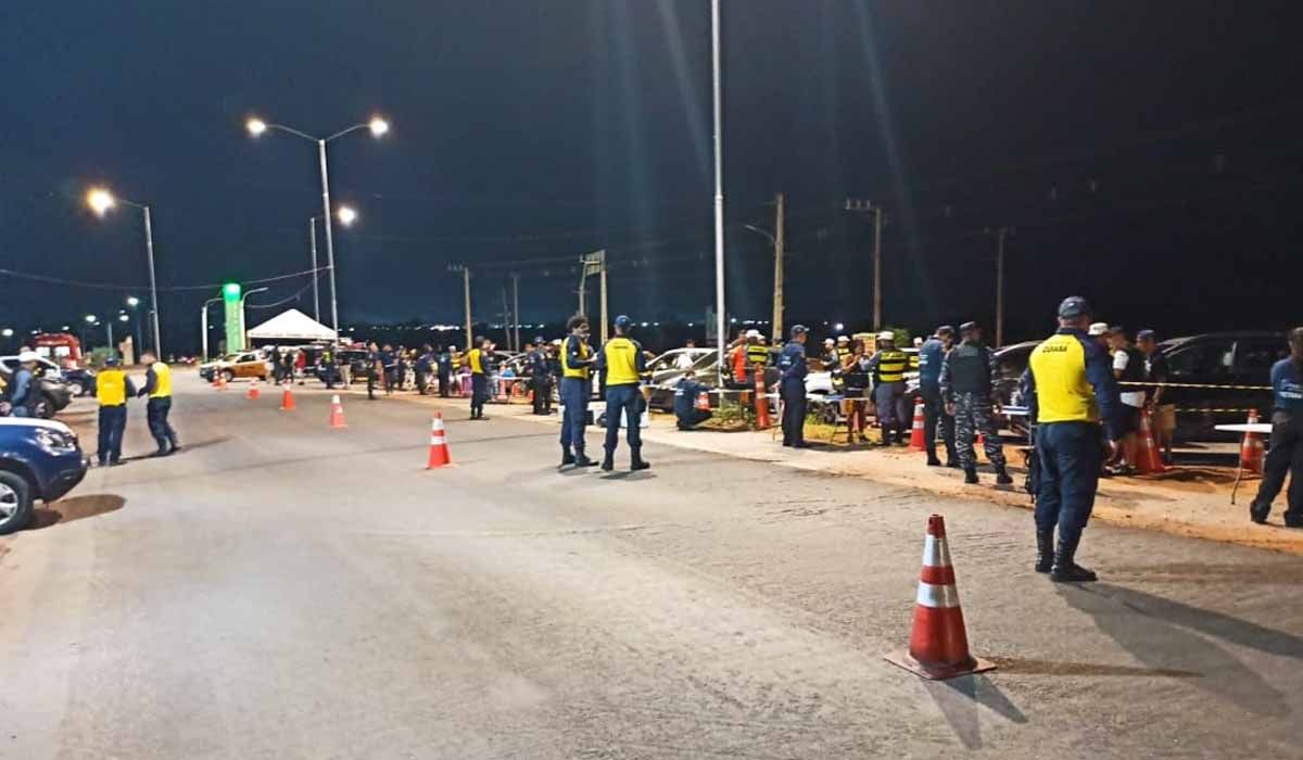 Quatorze motoristas embriagados são presos em Cuiabá